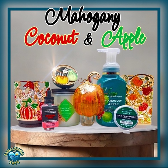 BBW🍎 Mahogany Apple 🎃 9 pc gift set